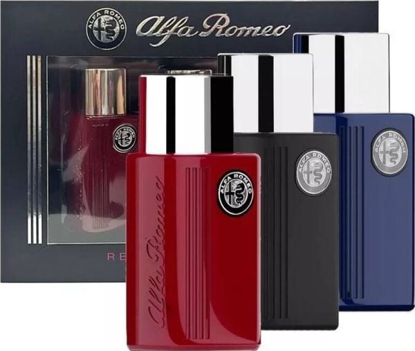 Bundle Alfa Romeo Blue EDT 40ml + black EDT 40ml + red EDT 40ml