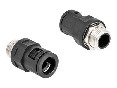 DeLOCK 60453, Liitinliitos, Musta, Messinki, Muovi, M16, 1,15 cm, IP68
