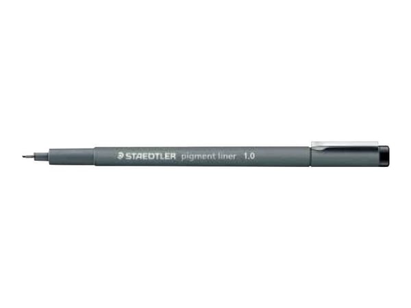STAEDTLER pigment liner - Fineliner - icke-permanent - svart - pigmentbläck - 0.3-2 mm