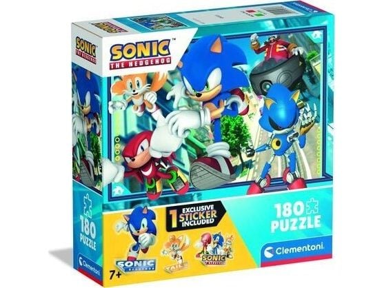 Clementoni puslespill Sonic 180 brikker (29798)
