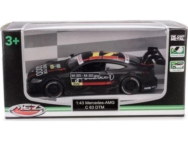 MSZ 1:43 Mercedes-AMG C 63 DTM/67351A/svart