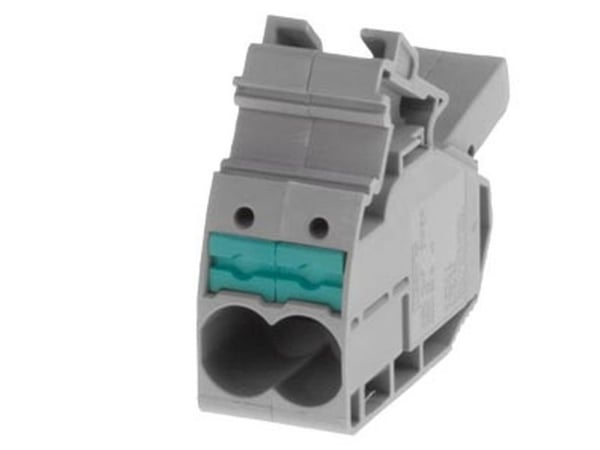 Siemens 8WH91200DA00 Trykterminal Indstiks-klemme Grå 10 stk