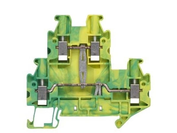 Siemens 8WH10200CG07 Double stick clamp Skruvar Grön-gul 50 st