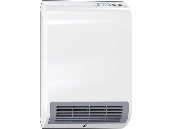AEG VH 213, Viftedrevet elektrisk romvarmer, IP24, Innendørs, Vegg, Hvit, Plast