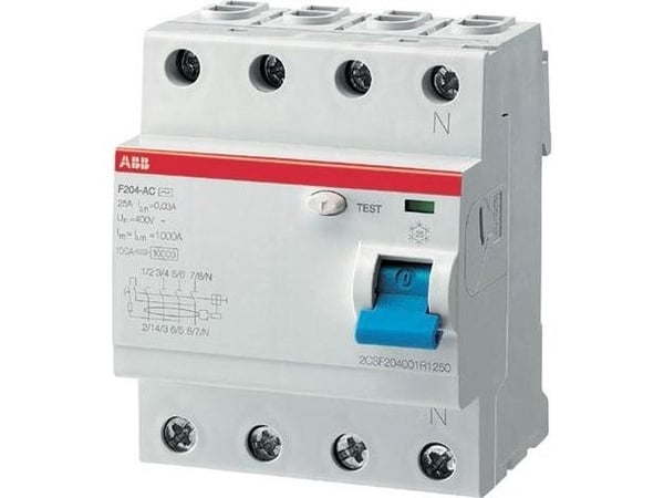 ABB F204 A-63/0,3, Tyyppi A, 230 - 400 V