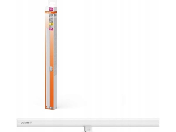 OSRAM LEDinestra - LED-rørs lyspære - mattslipt finish - S14d - 4.7 W (ekvivalent 40 W) - klasse F - varmt hvitt lys - 2700 K