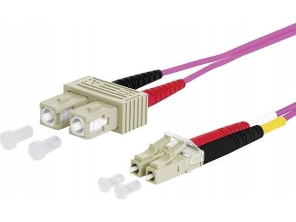 METZ CONNECT 151S1EOJO20E, 2 m, OM4, 2x SC, 2x LC