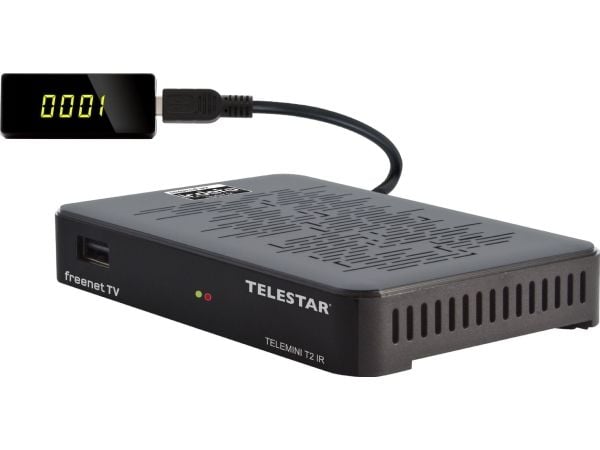 Imperial TELESTAR TELEMINI T2 IR - DVB digital TV-tuner/digital spiller - svart (5310489)