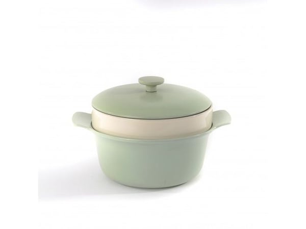 BergHOFF 3900051, Enkel dampkurv, Hvit, 24 cm, 50 mm, 1 stykker
