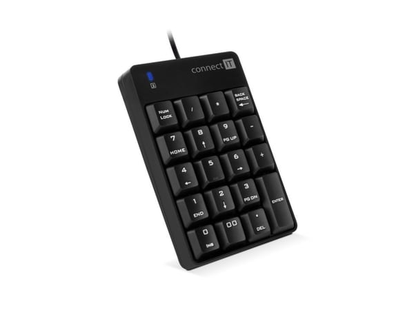 Connect IT CKB-0060-BK, Mini, Kabel, USB, Svart