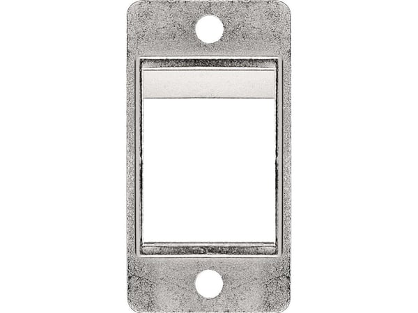 Goobay 79883, Ramme som klikker på plass, Zink, Sølv, 19,8 mm, 35,5 mm, 9,1 mm