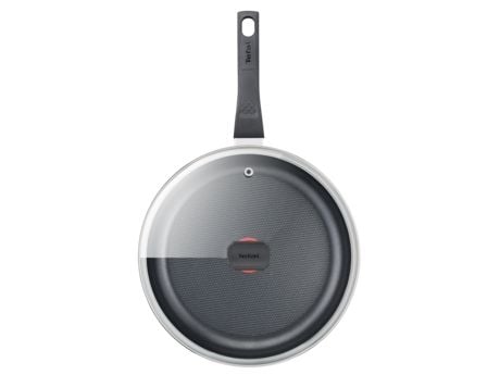 Tefal Simply Clean B5673253, Rund, Sauterpanne, Svart, Titan, Aluminium, 3 L