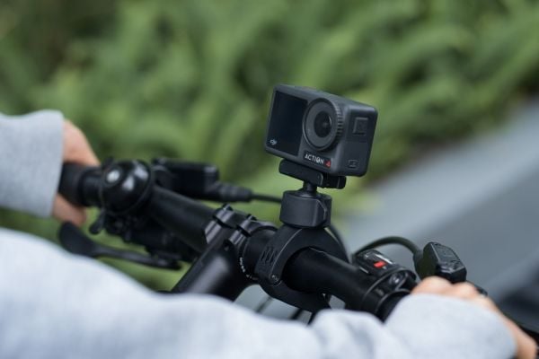 DJI Osmo - Støttesystem - sykkelstyremontering - mini - for DJI Osmo Action 3, Osmo Action 3 Adventure Combo Bundle, Osmo Action 4