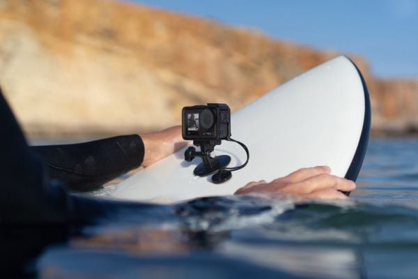 DJI Osmo Action Surfing Tether Kit, Kameran kiinnitys, musta