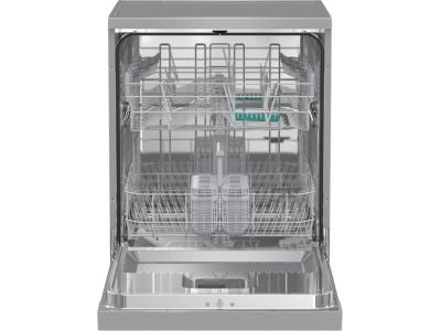 Gorenje GS642D90X, Frittstående, Full størrelse (60 cm), Sølv, Berøringskontroll, 2 kurver, Øvre