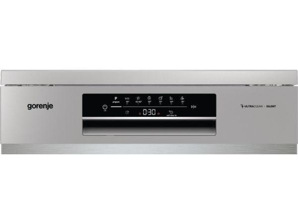 Gorenje GS642D90X, Frittstående, Full størrelse (60 cm), Sølv, Berøringskontroll, 2 kurver, Øvre