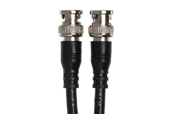 Hosa Technology BNC-59-103, 0,91 m, RG-59/U, BNC, BNC, Sort