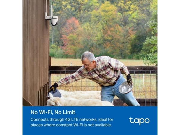 TP-Link TAPO C501GW, IP-sikkerhetskamera, Utendørs, Trådløs, 20 m, Utvendig, Vegg