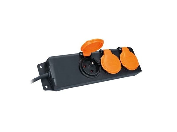 Solight PP323, 5 m, Inomhus / utomhus, Typ E, Typ E, Rak, IP44