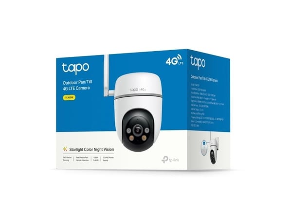 TP-Link TC40GW, IP-säkerhetskamera, Utomhus, Kabel & Trådlös, Extern, Tak/vägg/stång, Vit