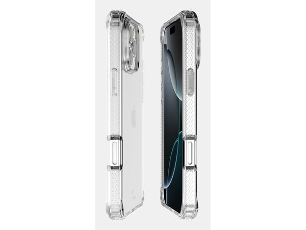 ITSKINS SPECTRUM R // CLEAR, Suojus, Apple, iPhone 16 Pro, 16 cm (6.3"), Läpinäkyvä
