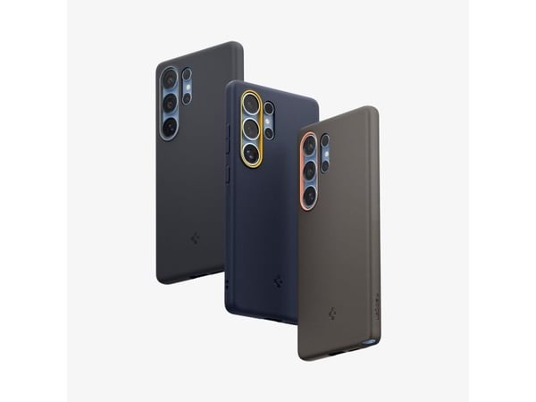 Spigen Nano Pop (MagFit), deksel, Samsung, Galaxy S25 Ultra, 17,5 cm (6,9"), sort