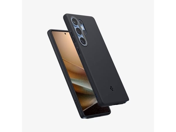 Spigen Nano Pop (MagFit), deksel, Samsung, Galaxy S25 Ultra, 17,5 cm (6,9"), sort