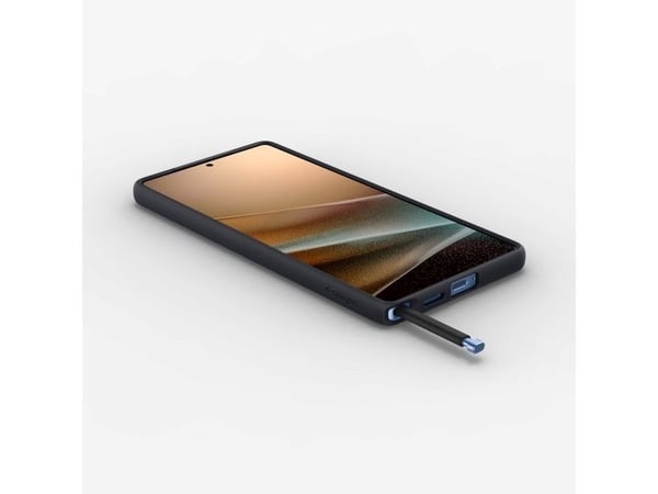 Spigen Nano Pop (MagFit), deksel, Samsung, Galaxy S25 Ultra, 17,5 cm (6,9"), sort