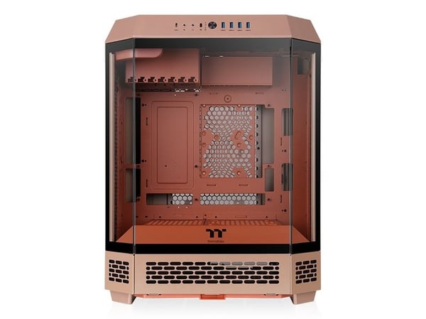 Thermaltake - - genomskinlig sidopanel - ingen strömförsörjning (PS/2) - USB/ljud