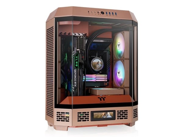 Thermaltake Tower 600, Midi Tower, PC, Hiekka, ATX, mikro ATX, Mini-ITX, SPCC, Karkaistu lasi, Pelaaminen
