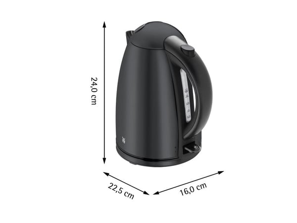 WMF STELIO vattenkokare 1,7 l deep black (413020072)