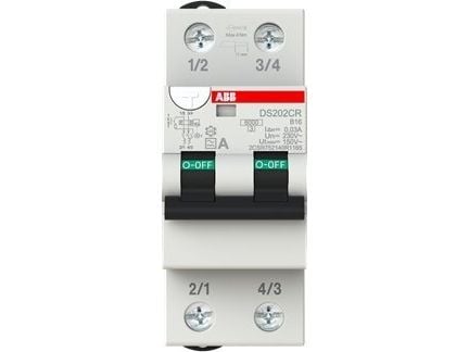 ABB DS202CRA-B16/0.03 vikavirtasuojakytkin (2CSR752140R1165)