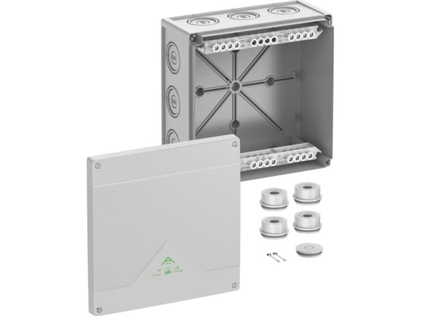 Spelsberg Abox 350-35² Jakorasia (P x L x K) 252 x 252 x 120 mm Harmaa IP55, IP66 1 kpl