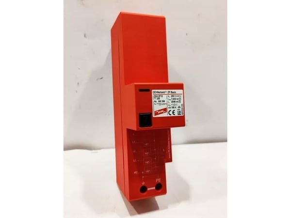 DEHN DSH ZP B TT 255, Terminal, 230 - 400 V, 50 - 60 Hz, Rød, Termoplast, 1,01 kg