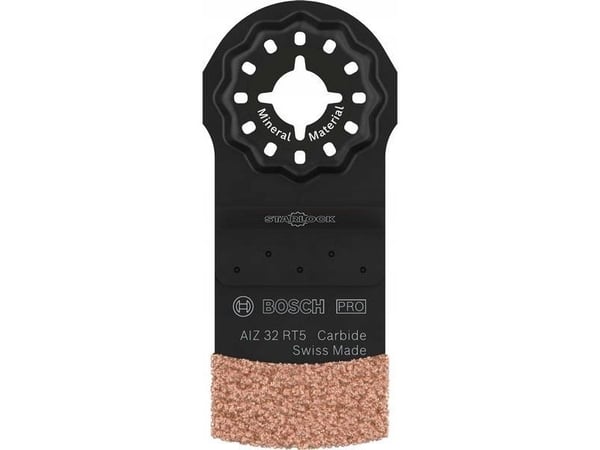 Bosch savklinge L=30mm - AIZ32RT5, HM-RIFF, t/bløde fliser & flisefuger