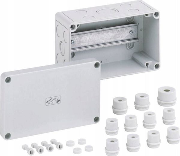 Spelsberg RK 4/12-L Kiristysrivikaappi 130 x 130 x 75 Polystyreeni (EPS) Harmaa 1 kpl
