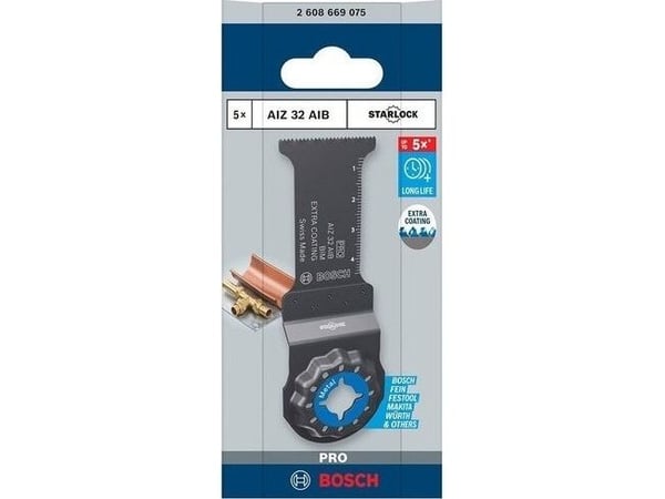 Bosch Savklinge AIZ32AIB L:50mm METAL BIM 5STK