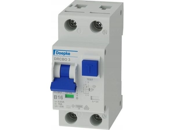DOEPKE DRCBO 3 B16/0,0 DRCBO3B16/0,03/1N-A FI/LS yhdistelmä / RCBO DRCBO3B16/0,03/1N-A (DRCBO3B16/0,03/1N-A)