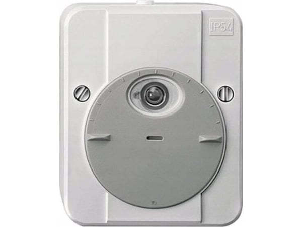 Merten 544829, Harmaa, 2300 V, IP54, 230 V, 10 A, 80 mm