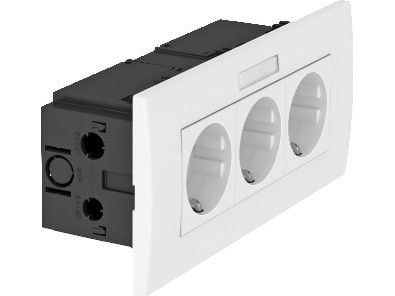 OBO Bettermann SDE-RW D0RW3B pistorasia valkoinen (6119433)