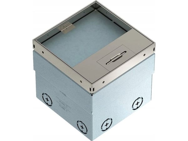 Obo Bettermann 7368324, CEE 7/3, Hopea, Valkoinen, Ruostumaton teräs, IP20, IP40, IK10, Universaali