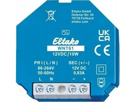 Eltakon laajakaistakytkentäverkko WNT61-12VDC/10W (61000264)