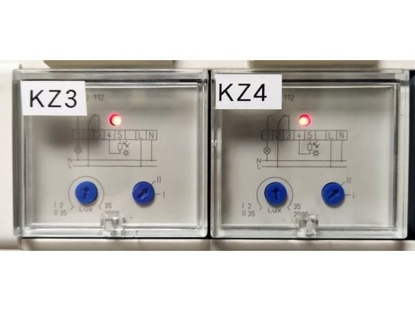 Theben LUNA 112 top3 AL Skimmer-kytkin 1 kpl 230 V 230 V
