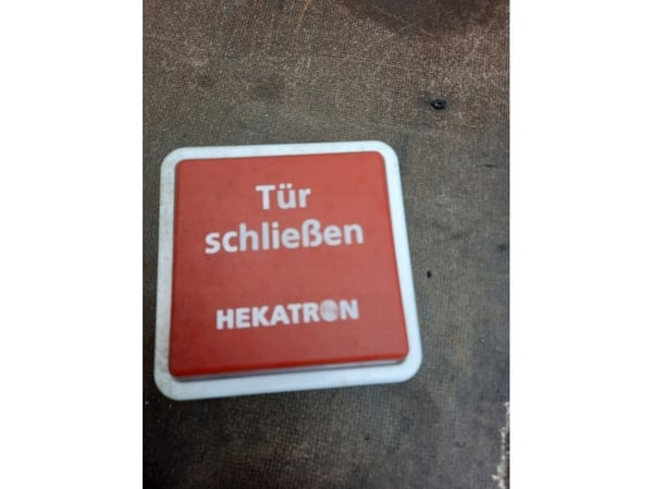Hekatron Handauslösetaster HAT 02 infälld/utanpåliggande (6500143)