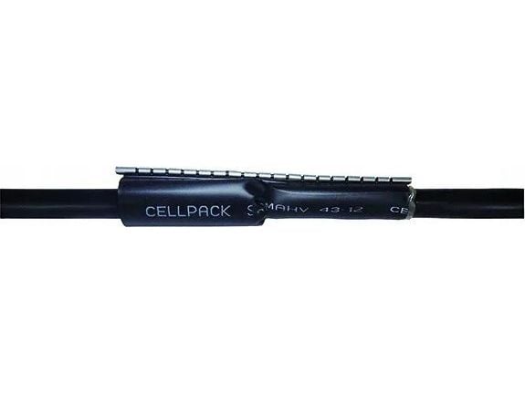 CellPack 166012 SRMAHV43-12-12/0.5M Lämpökutistetut liitäntätarvikkeet ilman ruuviliitoksia Kaapelin Ø-alue: 12 - 43 mm Sisältö: 1 kpl