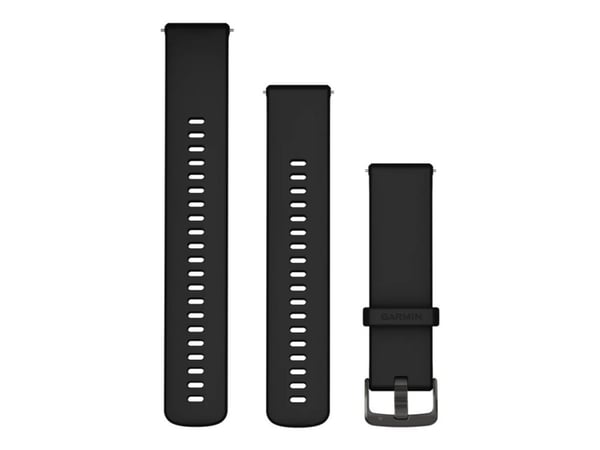 Garmin Acc, Venu 3, 22mm ranneke, Juodas + Slate, WW/Aasiaa