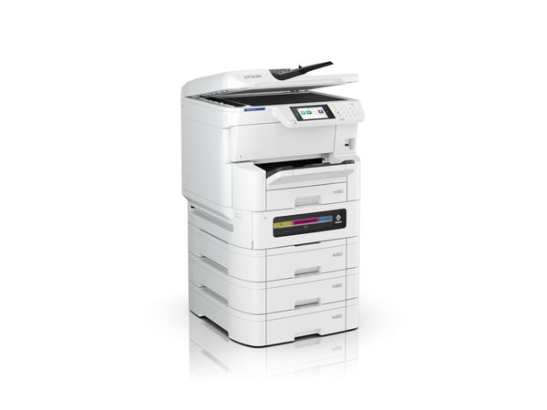Epson WorkForce Pro EM-C8100RDWF - Multifunksjonsskriver - farge - ink-jet - A3 (medie) - opp til 22 spm (kopiering) - opp til 25 spm (trykking) - ...