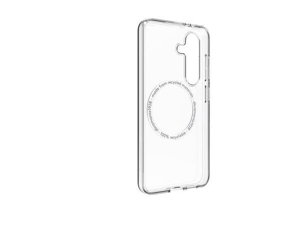 dbramante1928 Greenland Pro Qi2 - Baksidedeksel for mobiltelefon - MagSafe-samsvar - plastikk - blank - for Samsung Galaxy S25+