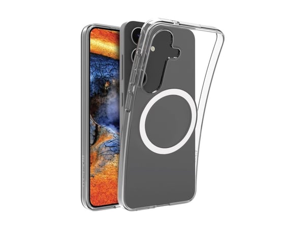 dbramante1928 Greenland Pro Qi2 - Baksidedeksel for mobiltelefon - MagSafe-samsvar - plastikk - blank - for Samsung Galaxy S25+