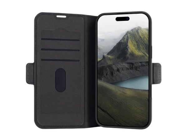 dbramante1928 Bergen Pro flipfodral till mobil Bulk i plast svart för Apple iPhone 16 Plus (RE67BL004301)